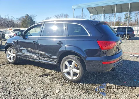 2014 Audi Q7 Prestige из США, поврежденный, VIN WA1DGAFE8ED007004